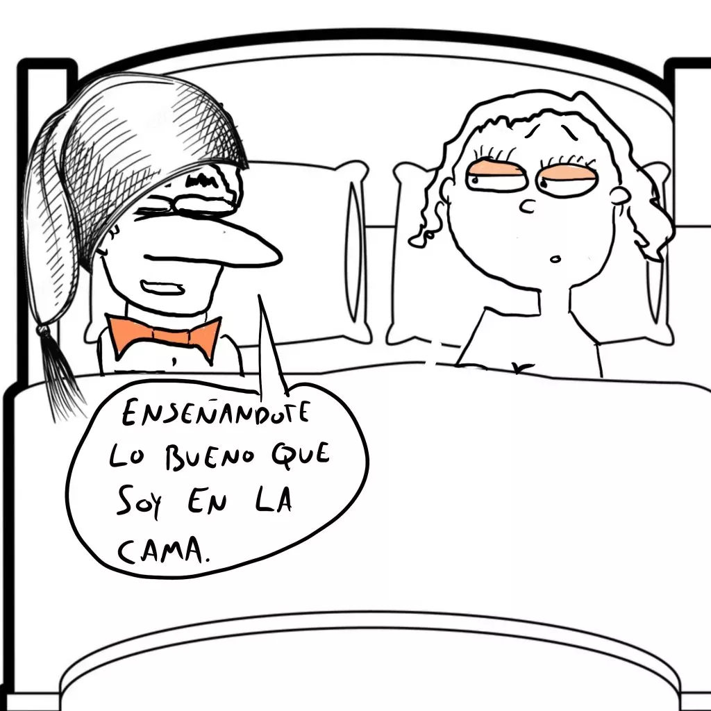 bueno en la cama
